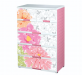 A.C.I Platinum Wardrobe- Daisy - 5 Step Pink White